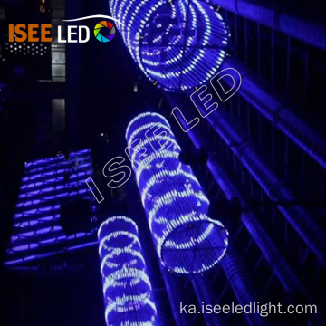 დინამიური 3D LED ბურთის სიმებიანი შუქი